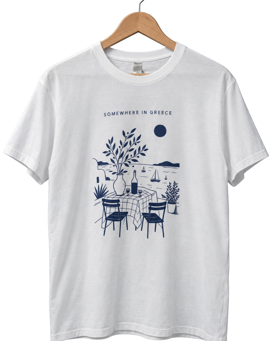 Somewhere in Greece – Unisex T-Shirt