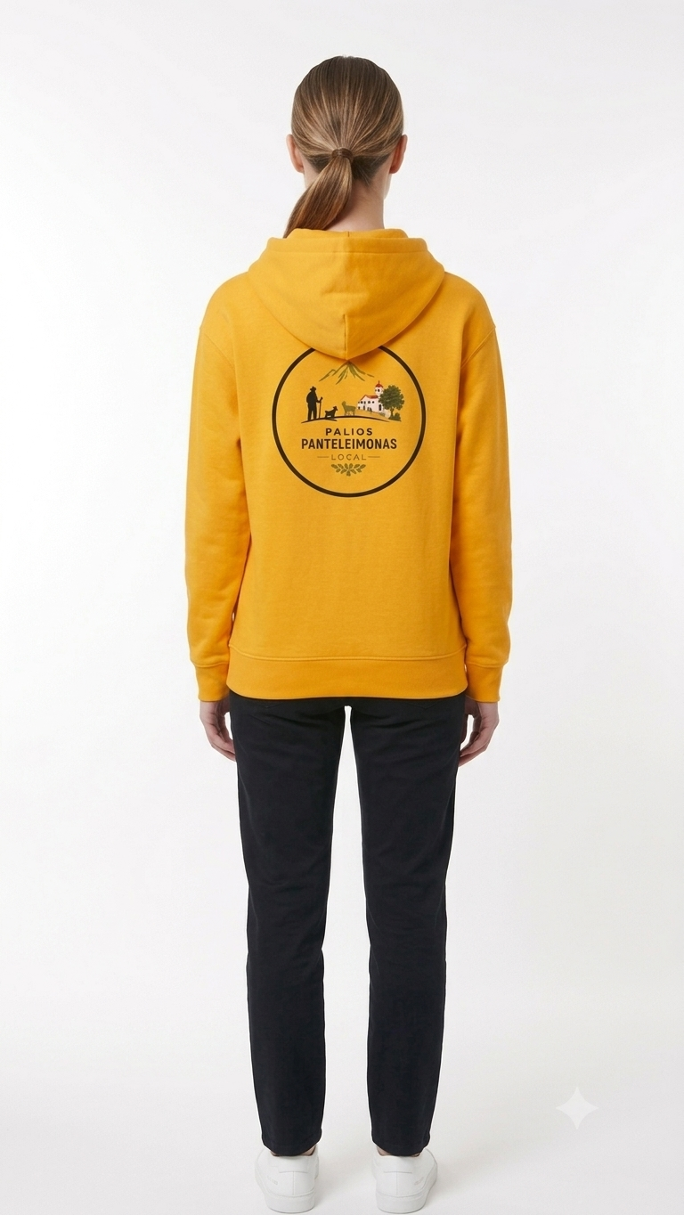 LOGO YELLOW HOODIE